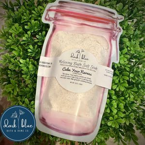 Relaxing Bath Salt Soak- Calm Your Nerves