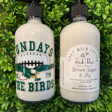 Eagles Goat Milk Lotion Glass Bottles