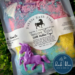 Unicorn Bath Fizz with Hidden Toys