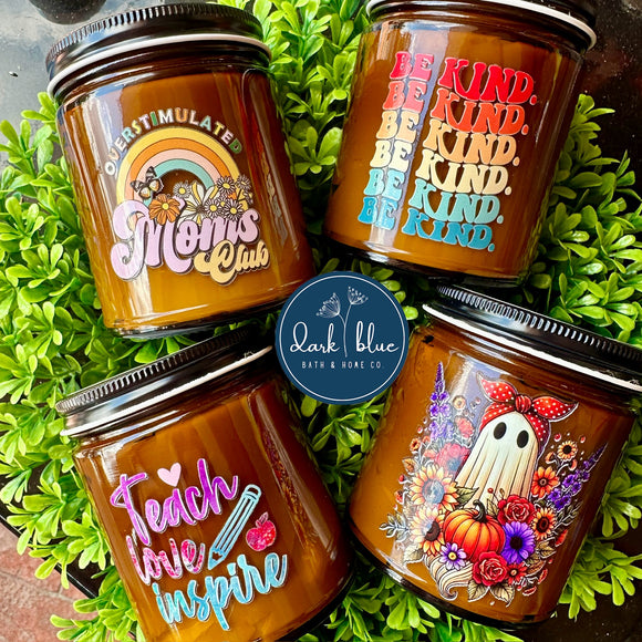 OOAK Aloe & Shea Amber Jars